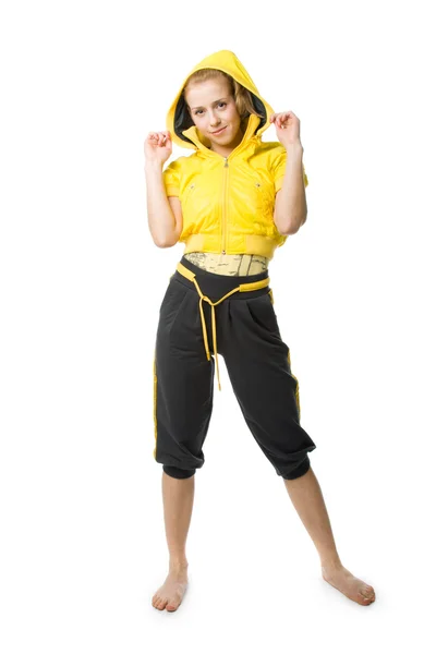 Young sporty girl — Stock Photo, Image
