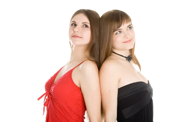 Två flickvänner — Stockfoto