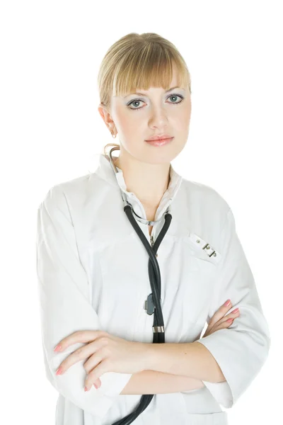 Молодая женщина врач Стоковое Фото