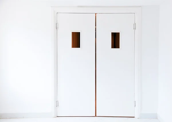 White doors — Stock Photo, Image