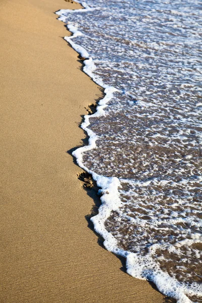 A vista da onda de maré — Fotografia de Stock
