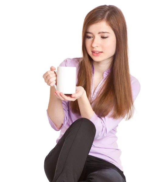 A beautiful girl is posing — Stock Photo, Image