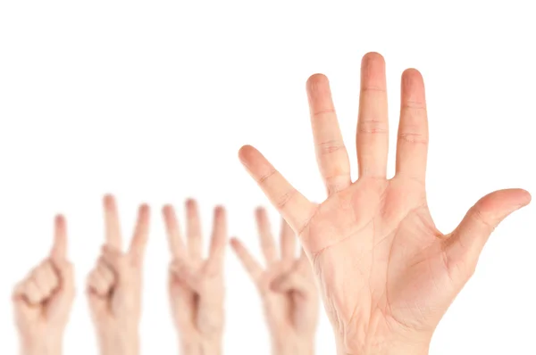 Eller topluluğu — Stok fotoğraf