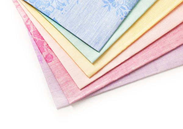 A stack of colored towels — Stock Photo, Image