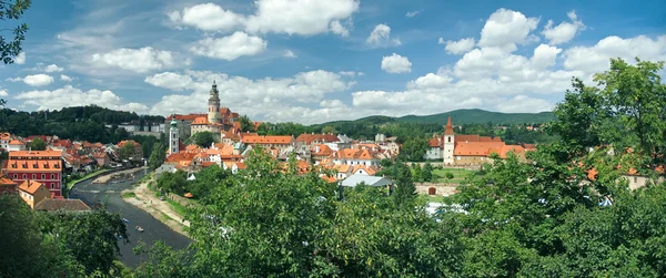Panorama Cesky Krumlov — Foto Stock