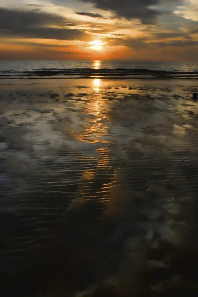 Solnedgång på koh chang — Stockfoto