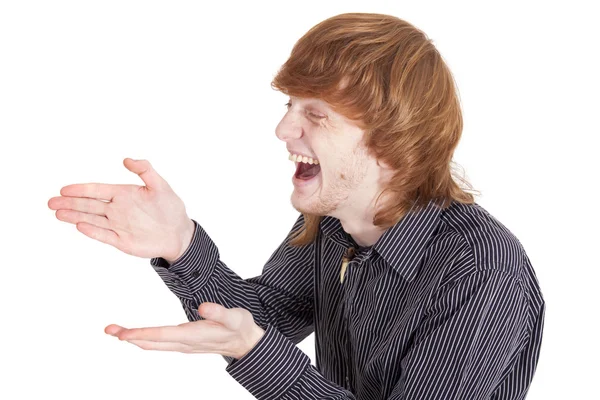 Laughing man Stock Picture