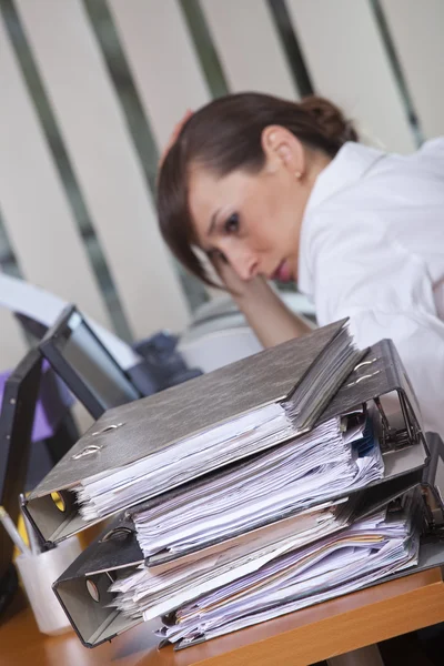 Frustration by work — Stock Photo, Image