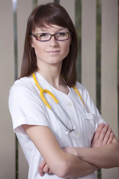 Женщина-врач — стоковое фото