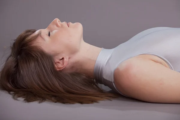 Ademhaling en yoga — Stockfoto