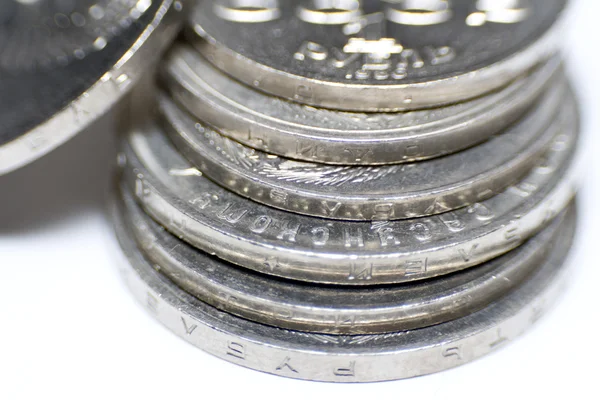 Ruská mince — Stock fotografie