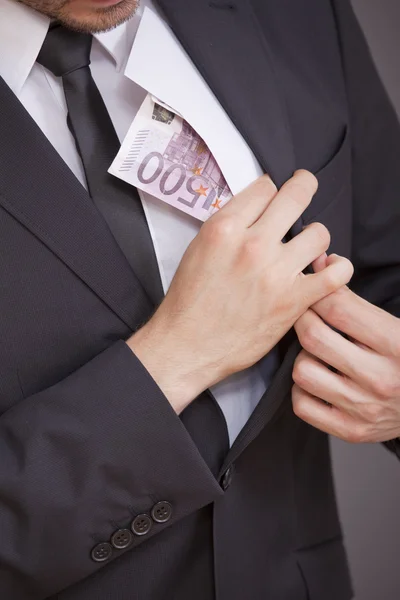 Taking bribe — Stock Photo, Image