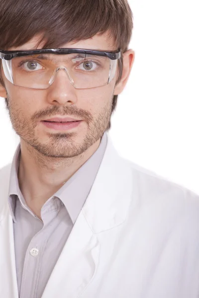 Retrato de científico masculino — Foto de Stock