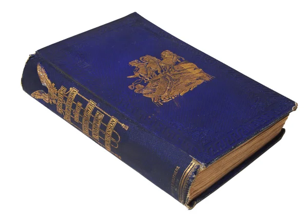 Stare głęboko niebieski książki — Zdjęcie stockowe