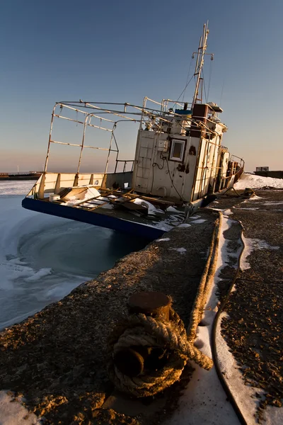 stock image Ship in ice