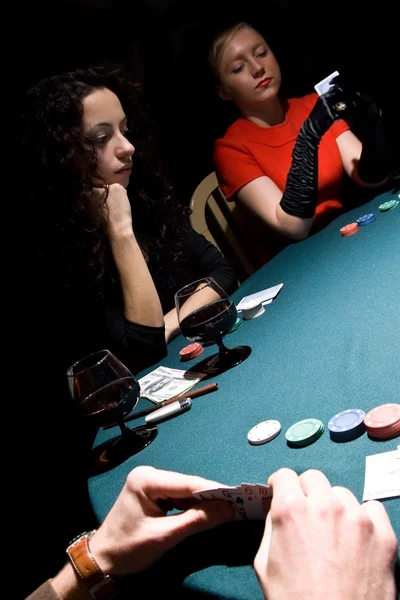 Pokerspelers — Stockfoto