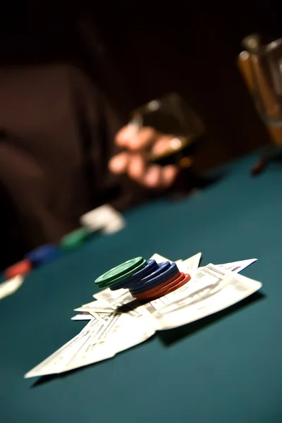 Kartenspiel-Einsätze — Stockfoto