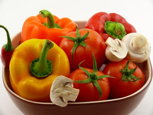Saftiga färska grönsaker — Stockfoto