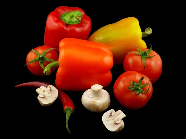 Ljusa färska grönsaker — Stockfoto