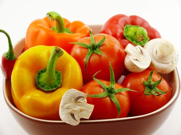 Saftiga färska grönsaker — Stockfoto