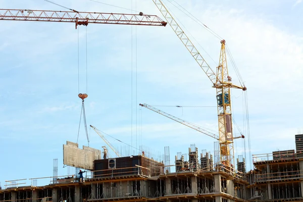 stock image Construction Cranes