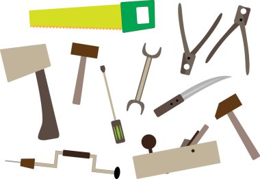 Joiner's tools clipart