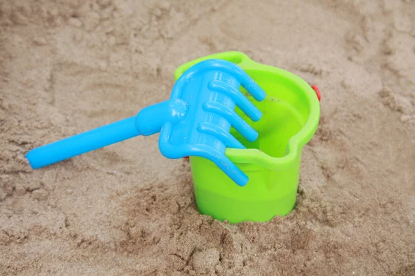 stock image Toys in sand