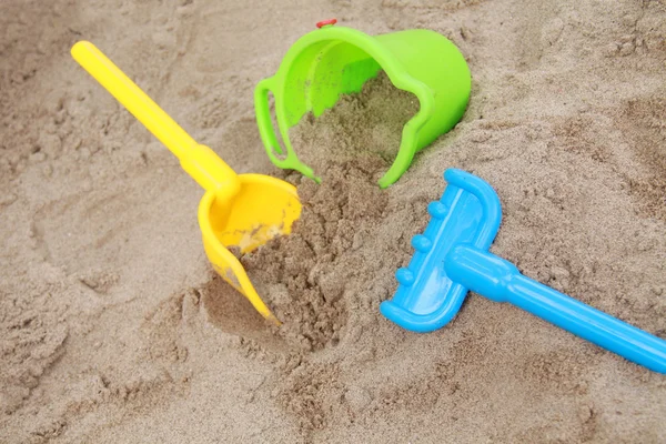 stock image Toys in sand