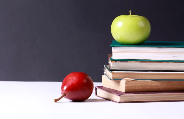 stock image Green apple and red pear