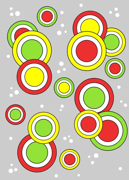 Cercle rétro — Image vectorielle