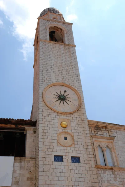 ドゥブロブニクの時計塔 — ストック写真
