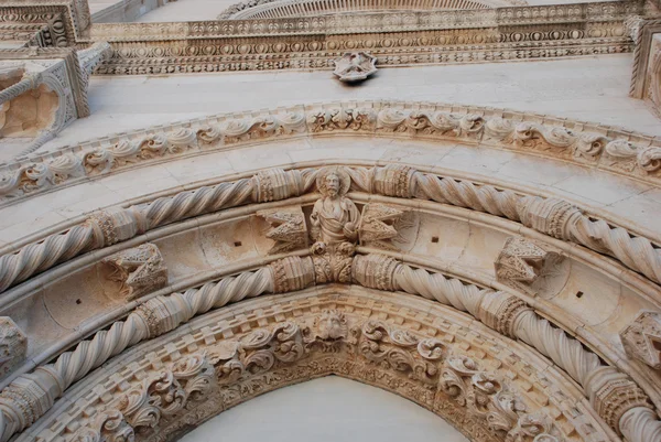 Detalhe da decoração da catedral — Fotografia de Stock