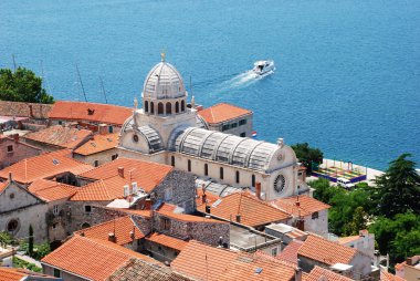 cahtedral st. james, sibenik, Hırvatistan.