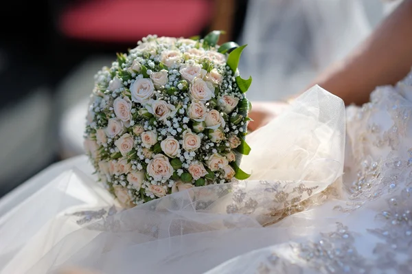 Γάμος μάτσο τριαντάφυλλα ροζ — Φωτογραφία Αρχείου