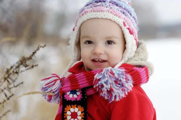 Küçük kış bebeği — Stok fotoğraf