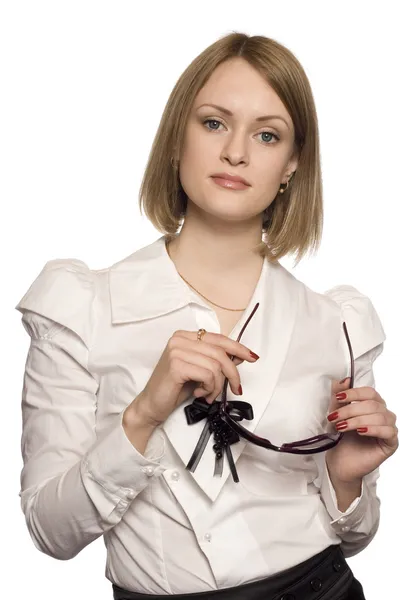 Portrait of a young attractive business — Stock Photo, Image