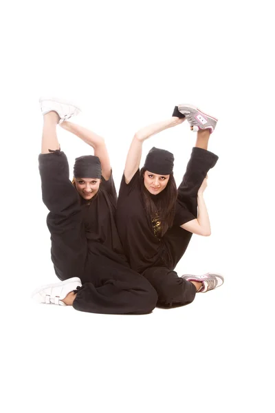Dançarinos de hip-hop — Fotografia de Stock