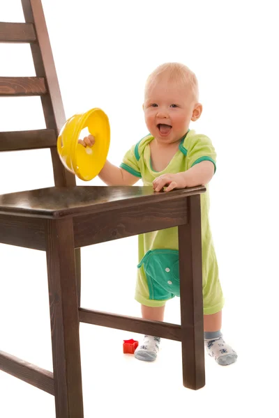 Lykkelig barn – stockfoto