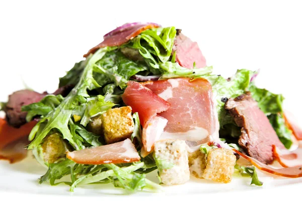 Salada com bacon — Fotografia de Stock