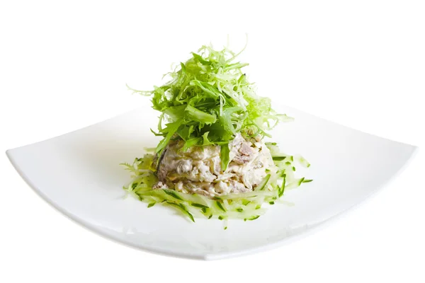 Salat mit Rucola — Stockfoto