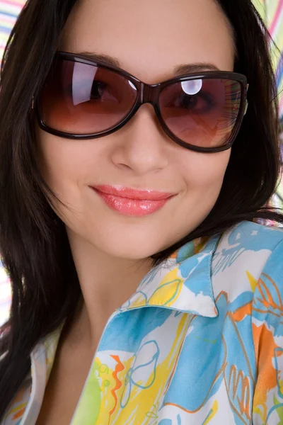 Ragazza in occhiali da sole — Foto Stock