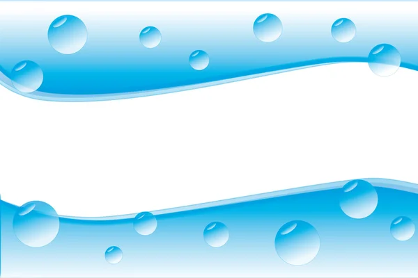 Vatten bakgrund — Stock vektor