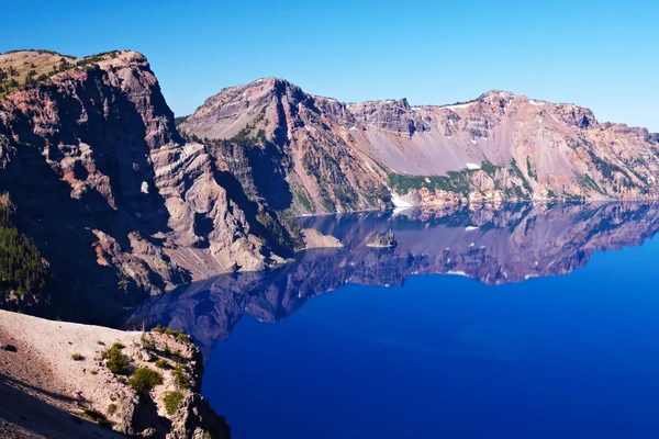 Lago da cratera — Fotografia de Stock