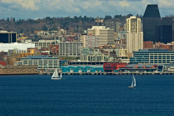 Seattle manzarası — Stok fotoğraf