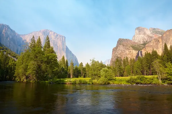 Vale de Yosemite Imagem De Stock