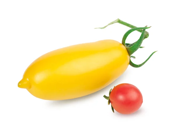 Twee verschillende tomaat — Stockfoto