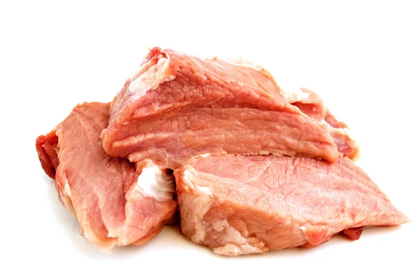 Rauw vlees van een varken — Stockfoto