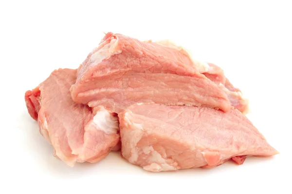 Rohes Fleisch eines Schweins — Stockfoto