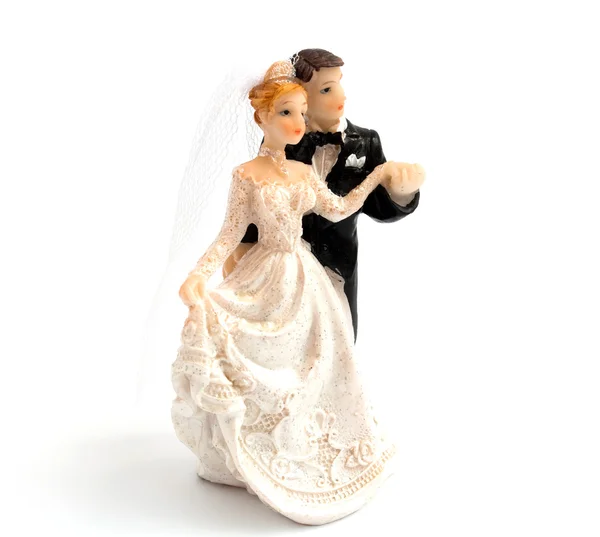 Figurky na svatební dort — Stock fotografie