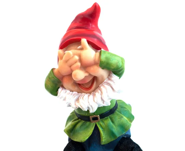 Garden gnome — Stock Photo, Image